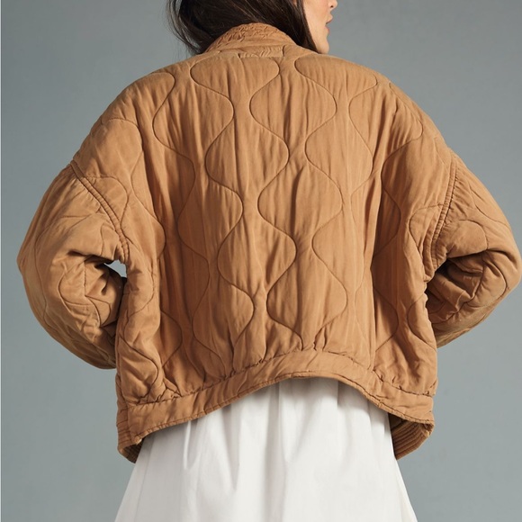 Like New BLANKNYC Chai Tea quilted Jacket - Picture 5 of 9